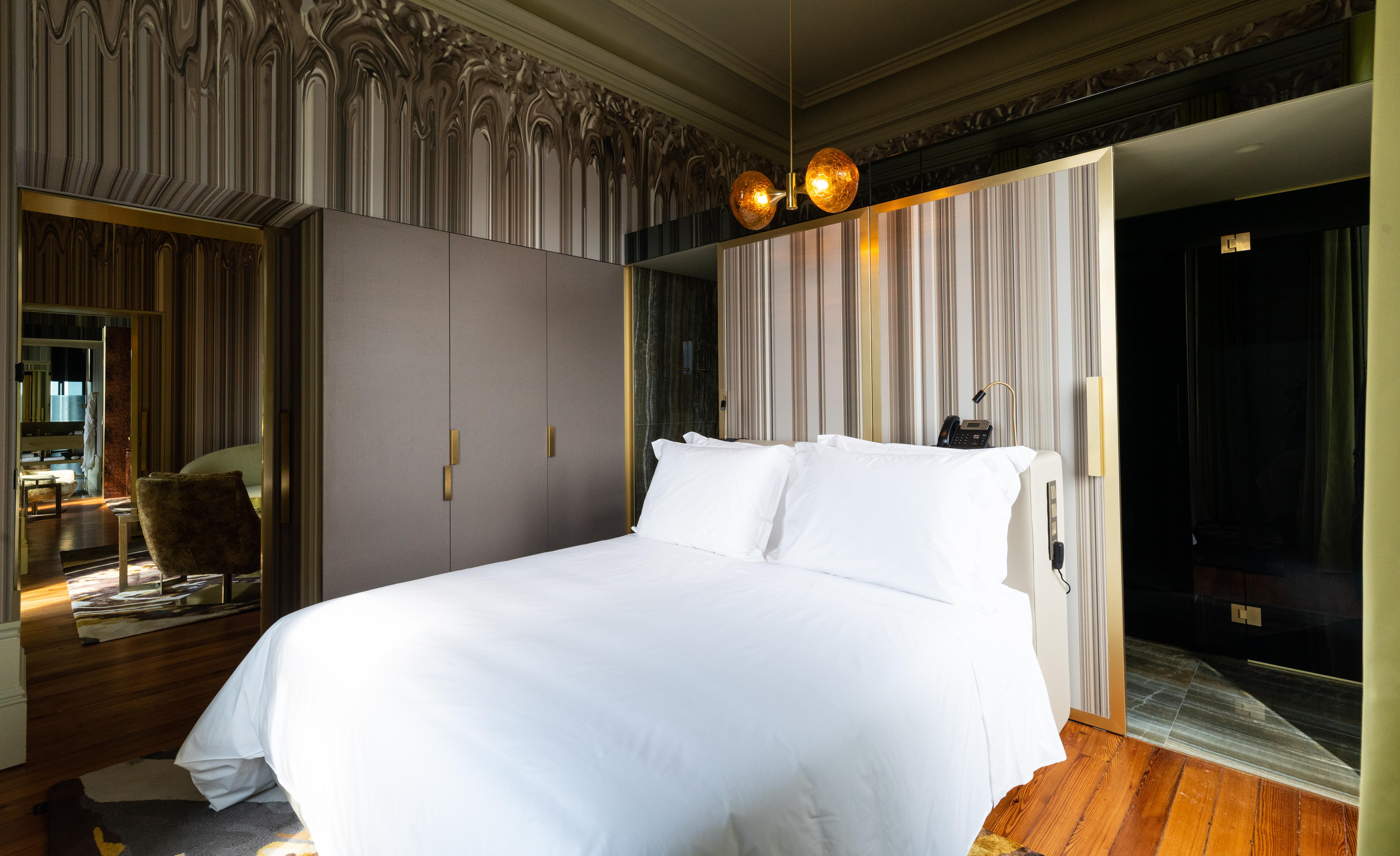 Vila Foz Hotel & Spa - Member Of Design Hotels Porto Zewnętrze zdjęcie A bedroom at the hotel
